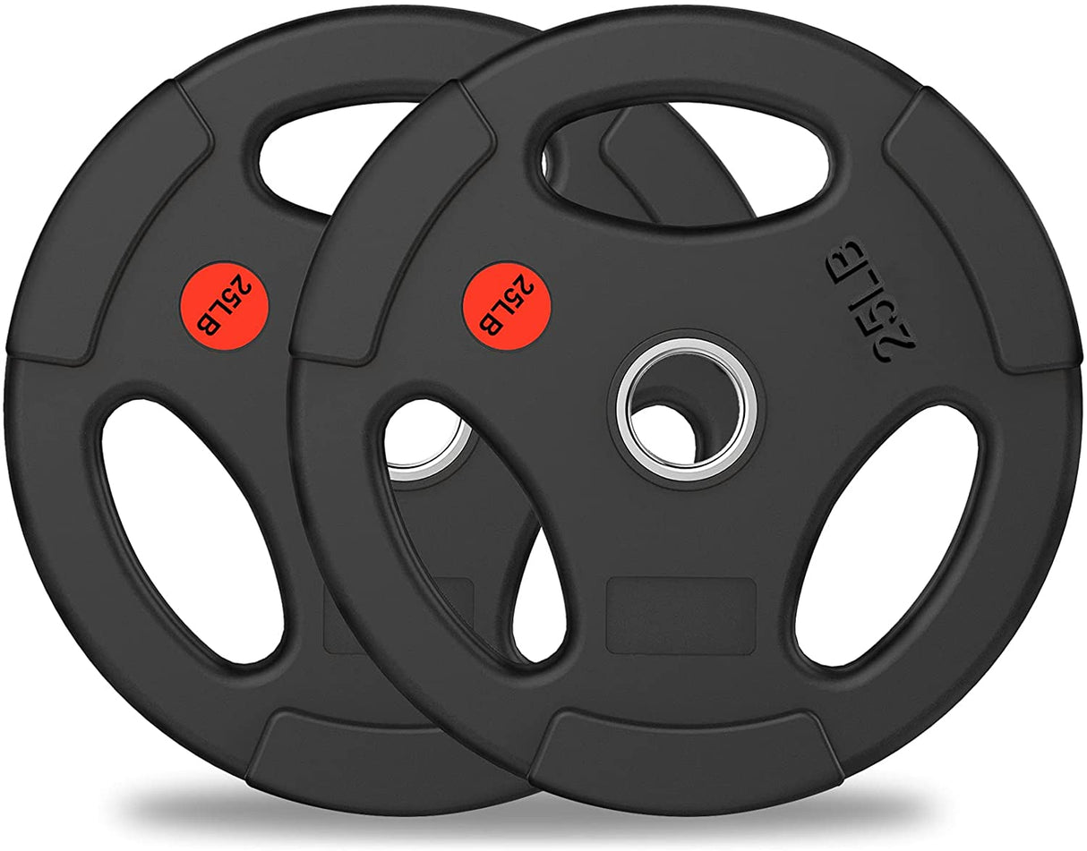 Premium Olympic Plates - Rubber Grip G&G Fitness Equipment Variant(s) - LBWeight 25_lb_plate_2048x2048_59eb007b-33a1-459d-9b2d-208d2462bd28