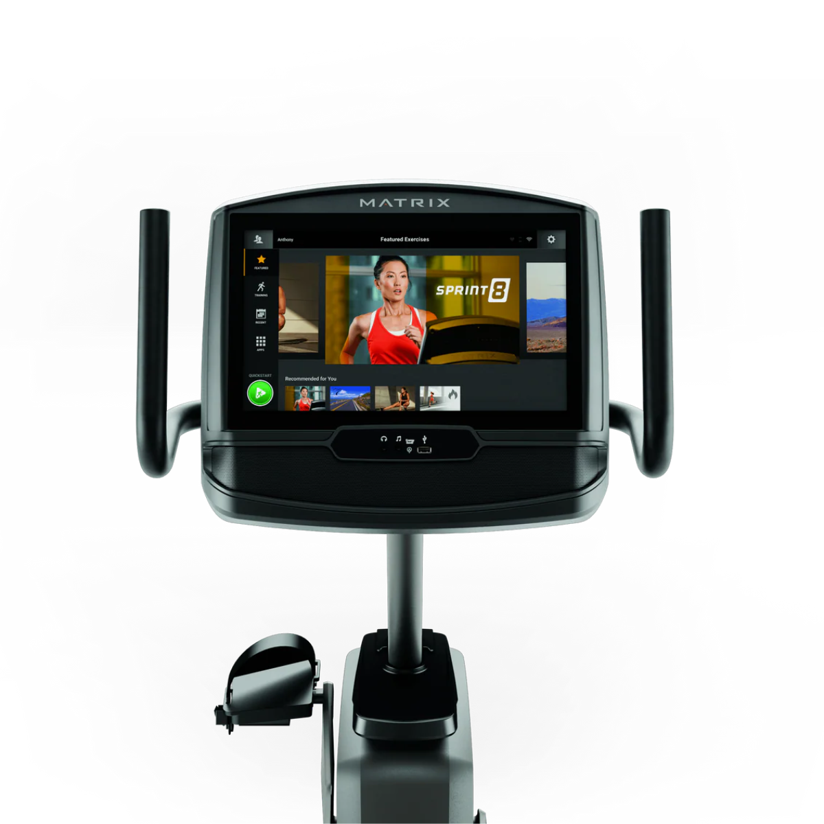 Matrix R30 Recumbent Bike – Choose Your Console: XR, XER, or XIR