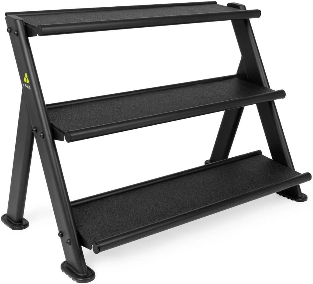 YBell TRX Horizontal Rack - Discontinued TRX Dumbell racks, power block stand, plate and bar storage, kettlebell racks, ball racks 51_20o2bbTWSL._AC_SL1200