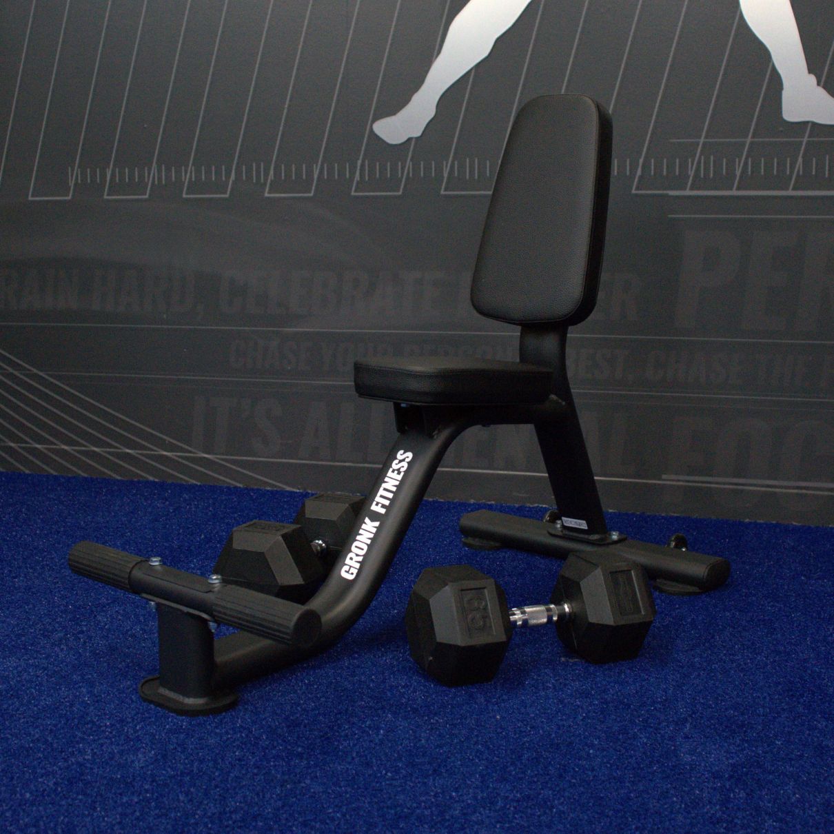 Gronk Fitness Utility Bench with Foot Support - Discontinued