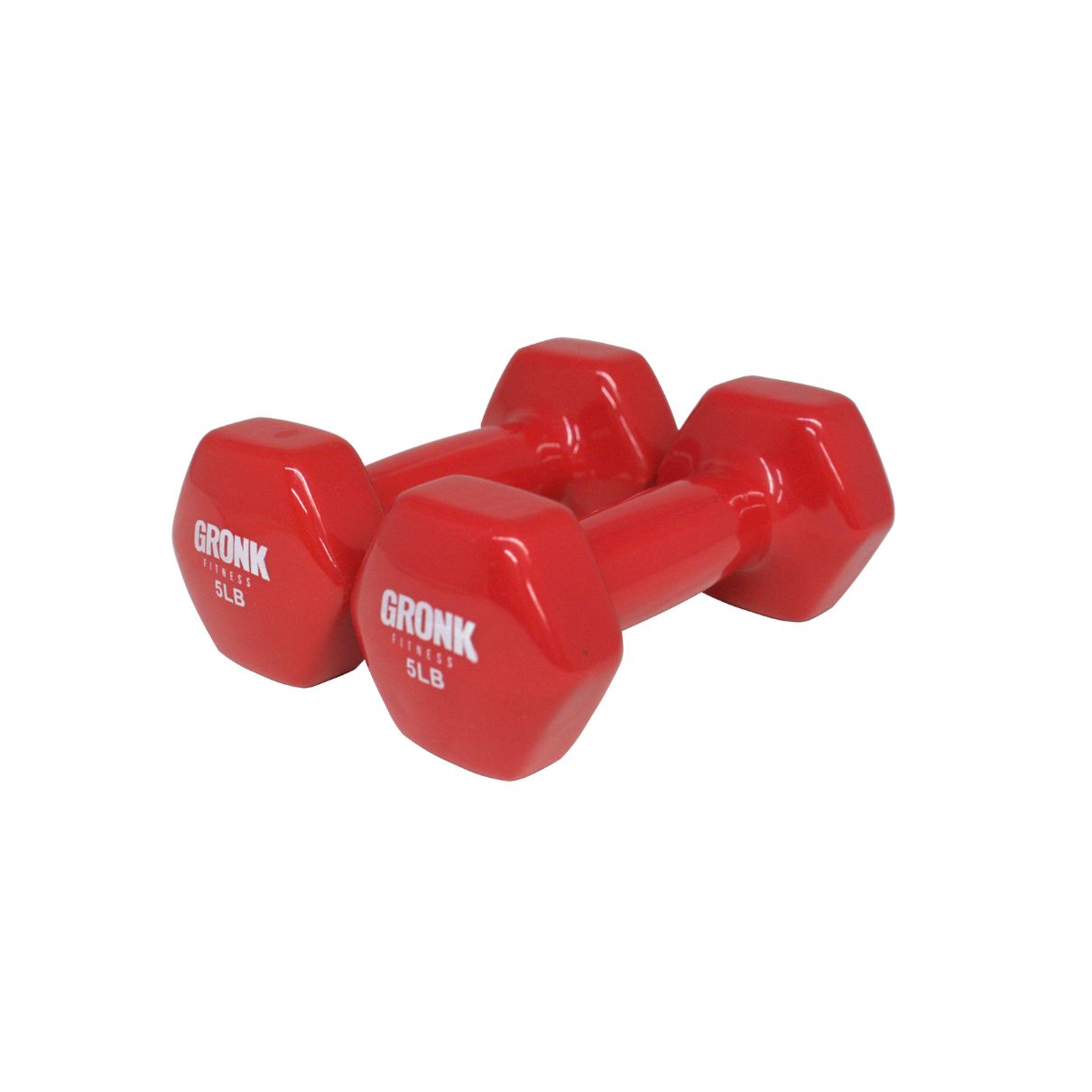 Gronk Fitness Vinyl Hex Dumbbells