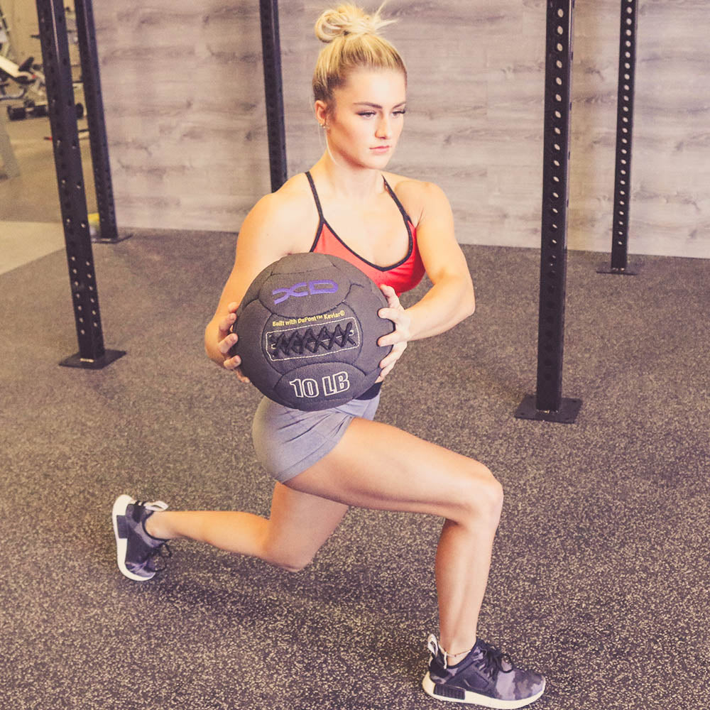10in XD Kevlar Medicine Ball | 14lbs - Discontinued G&G Fitness Equipment Aerobics; aerobic step, HR straps 10inAction2_1944x_63758f5b-abac-457f-acef-4e210821de7c