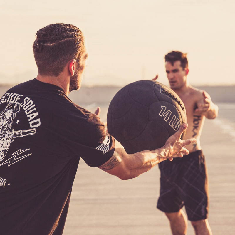 14in XD Kevlar Medicine Ball | 8lbs - Discontinued G&G Fitness Equipment Aerobics; aerobic step, HR straps 14ball3_1944x_60100a2f-e90c-47d1-bbb1-0b1ecb44e3bc