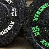 XM Fitness Crumb Rubber Bumper Plates XM Fitness Variant(s) - LBWeight 25-2-crumb_1_5fdaa029-233c-4817-ad46-294bc1cc828d