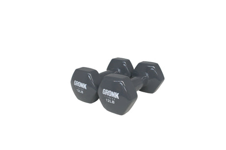 Gronk Fitness Vinyl Hex Dumbbells 12 lb Gronk Fitness Products Variant(s) - LBWeight 66890c6e-f108-f011-8426-0afff11ba501_1211-G1_.