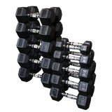 Body-Solid Rubber Hex Dumbbells (SDRS550) Default Title Body Solid Dumbbells 72eff87c-6093-ed11-834c-0af6a9949c45_SDRS550_.