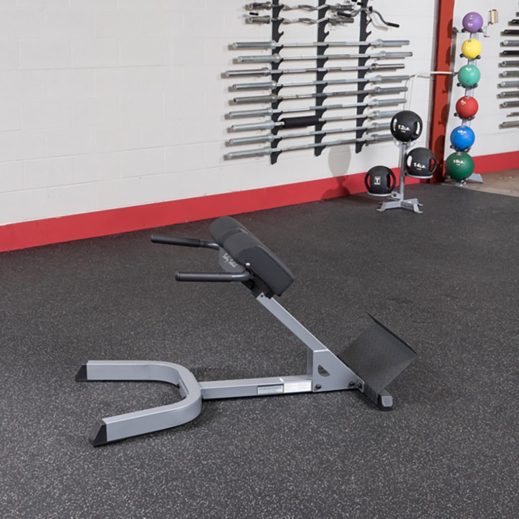 Body Solid GHYP345 Back Hyperextension - Discontinued Default Title Body Solid Modular; preacher curl, vkr, ab, roman chair 76aef608-9d5c-ed11-834a-0af6a9949c45_GHYP345_.