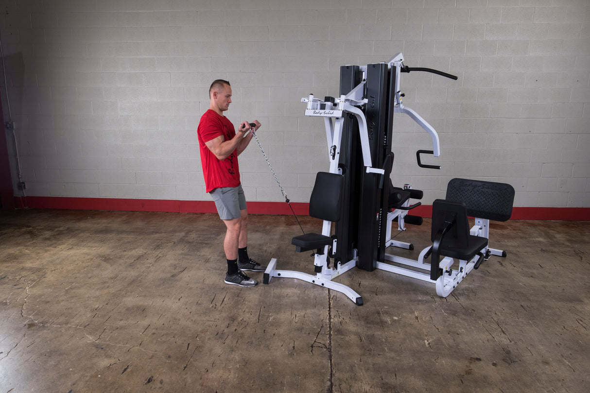 Body-Solid EXM3000LPS Multi-Station Gym Body Solid Extreme Gyms EXM3000LPS, FSF3 EXM3000_CableCurls_DSF4205__01698.1745509760_7019f0c8-f2b5-4845-9203-88c45faa63ad
