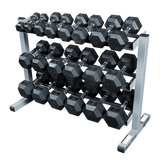 Body Solid GDR363 3-Tier Dumbbell Rack Body Solid Dumbell racks, power block stand, plate and bar storage, kettlebell racks, ball racks GDR363_SDR550_DSF6350-master_600px-480x480