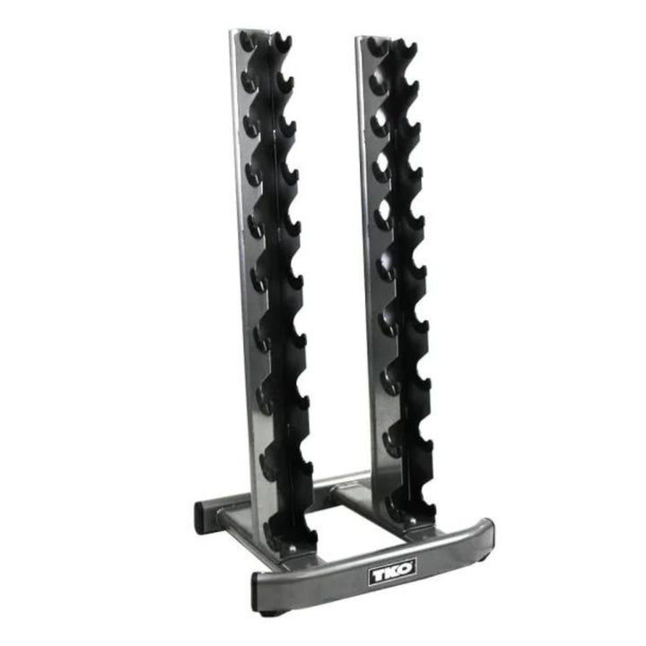 TKO 10 Pair Vertical Dumbbells Rack TKO Dumbell racks, power block stand, plate and bar storage, kettlebell racks, ball racks TKODBRack1200x1200_720x_a338b9a5-08cc-491a-b876-c4d270f2b197
