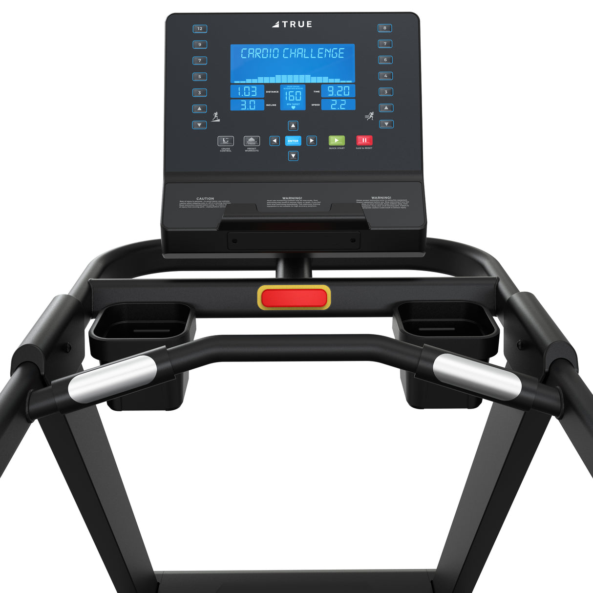 True Z500 Treadmill | 8.5in LCD TRUE Treadmill Z500-user-view-LCD-1
