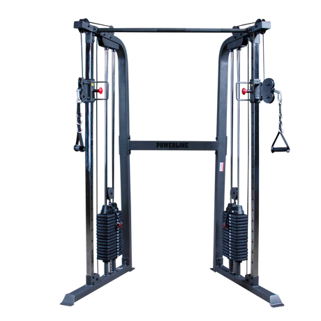 Body Solid Powerline Functional Trainer PFT100 Default Title Body Solid Home Gym, Small; Single stack or a-frame double stack (functional trainer). 5 functions or less a647e53e-9e5c-ed11-834a-0af6a9949c45_PFT100_.