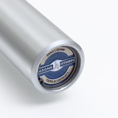 GRONK FITNESS OLYMPIC BAR 1500LB,28MM,4 BEARING - Discontinued Gronk Fitness Products Lifting bars, weight bars, dumbbell handles b7b21832-5b5c-ed11-834a-0af6a9949c45_80110_.