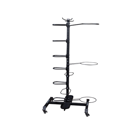 Body Solid GAR100 Mobile Multi Accessory Rack Body Solid Dumbell racks, power block stand, plate and bar storage, kettlebell racks, ball racks d930dcd7-9c5c-ed11-834a-0af6a9949c45_GAR100_.