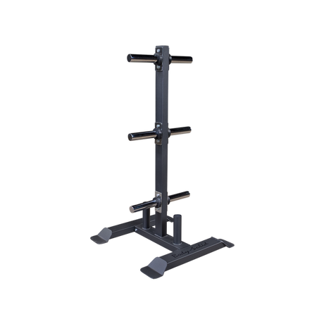 GWT56 2" Olympic Plate Tree and Bar Holder Default Title Body Solid Dumbell racks, power block stand, plate and bar storage, kettlebell racks, ball racks ea549439-9d5c-ed11-834a-0af6a9949c45_GWT56_.