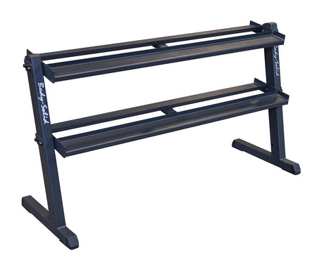 Body-Solid Dumbbell Rack (Black) Default Title Body Solid Dumbell racks, power block stand, plate and bar storage, kettlebell racks, ball racks ee110db3-a4bf-ef11-8422-0afff11ba501_GDR60B_.