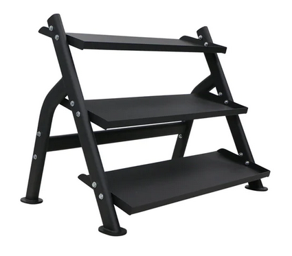 TKO 3-TIER SHELF DUMBBELL RACK Default Title TKO Dumbell racks, power block stand, plate and bar storage, kettlebell racks, ball racks f5d19173-83e8-ee11-8428-0aa4e80801fd_6235-B_.