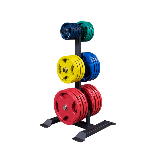 GWT56 2" Olympic Plate Tree and Bar Holder Body Solid Dumbell racks, power block stand, plate and bar storage, kettlebell racks, ball racks ff549439-9d5c-ed11-834a-0af6a9949c45_GWT56_.