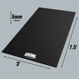 Gronk Fitness 5mm Premium Rubber Mat 7.5ft x 3ft Gronk Fitness Products Variant(s) - Size large-mat_720x_e33084af-f596-4492-ada3-e906970f4c29