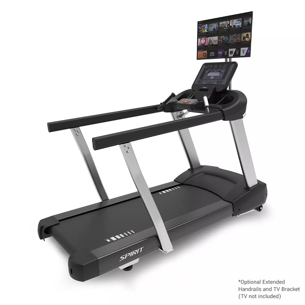 Spirit CT800 Treadmill - Discontinued Spirit Treadmill; Commercial Frame Residential r_34_rear_view_tv-2_jpg_bf7f3318-b11c-4694-bff8-f73654e68bed