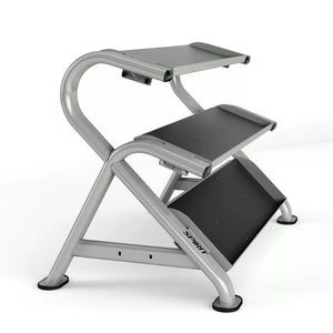 Spirit 3-Tier Commercial Dumbbell Rack - Discontinued
