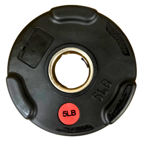 Premium Olympic Plates - Rubber Grip