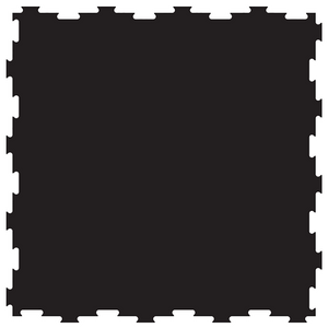2x2 black rubber interlocking floor tiles for gym