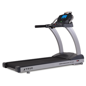The TRUE Fitness Performance 100 treadmill offers affordable quality without skimping on premium technology and engineering for your home fitness needs with treadmills for your home. The Performance 100 features TRUE’s Soft System® and is manufactured with commercial-grade materials and the finest components so it feels and functions like a commercial machine. Pair with the GymTrackr App to let your cardio workout kick up a notch. Additionally, up to four users can create unique profiles and save their favo