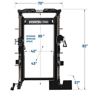 Force USA X15 Pro Half Rack