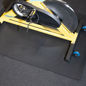 Best exercise bike mat flooring
