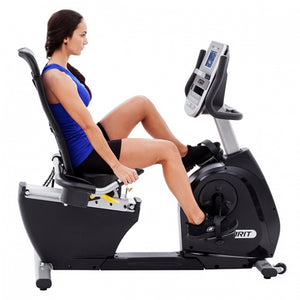 Spirit XBR95 Recumbent Bike model side